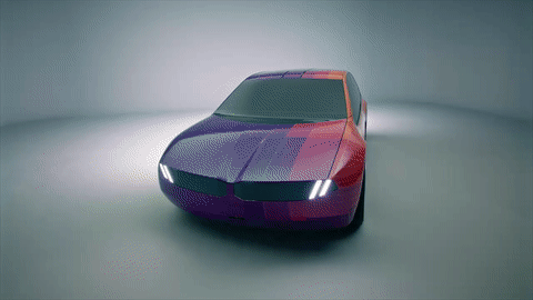 BMW’s colour-changing car